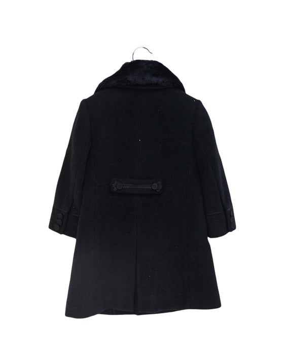 A Black Coats from Nicholas & Bears in size 2T for girl. (Back View)