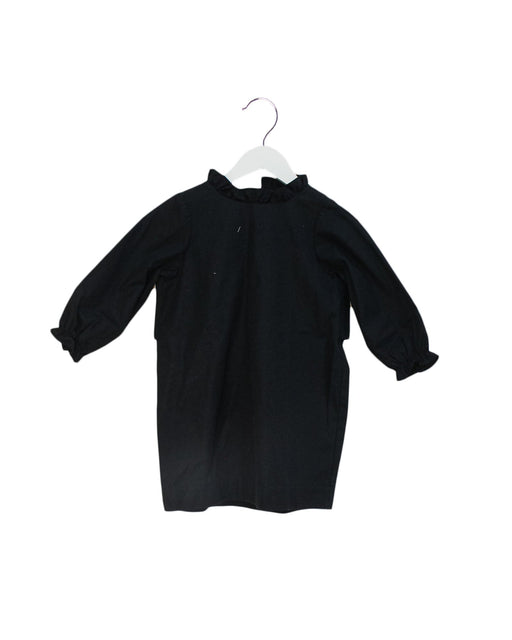 A Black Long Sleeve Dresses from FITH in size 4T for girl. (Front View)