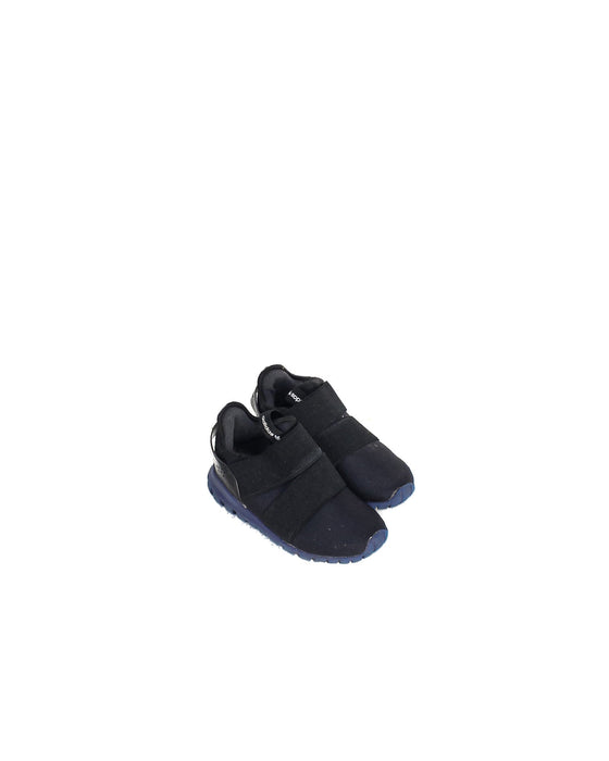 A Black Sneakers from Adidas in size 18-24M for boy. (Front View)