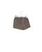 A Brown Shorts from Cyrillus in size 12-18M for girl. (Back View)
