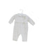A Ivory Long Sleeve Jumpsuits from Chickeeduck in size 3-6M for girl. (Front View)
