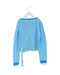 A Blue Cardigans from Simonetta in size 8Y for girl. (Back View)