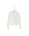 A White Cardigans from Simonetta in size 8Y for girl. (Front View)