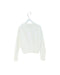 A White Cardigans from Simonetta in size 8Y for girl. (Back View)