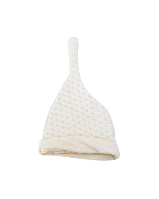 A Beige Beanies from Natures Purest in size 18-24M for neutral. (Front View)