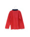 A Red Long Sleeve Polos from Jacadi in size 6T for boy. (Back View)