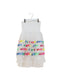 A White Long Skirts from Simonetta in size 6T for girl. (Front View)