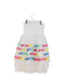 A White Long Skirts from Simonetta in size 6T for girl. (Back View)