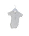 A Ivory Short Sleeve Bodysuits from Petit Bateau in size 0-3M for neutral. (Front View)