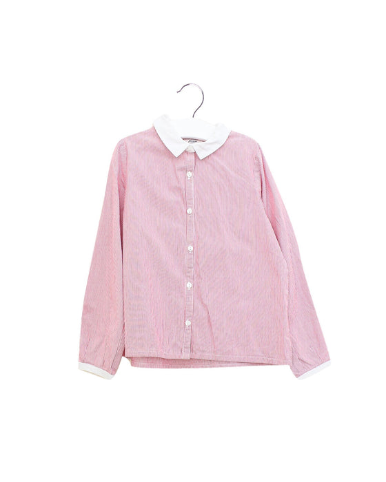 A Red Shirts from Jacadi in size 6T for boy. (Front View)