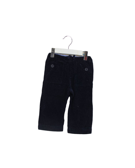 A Navy Casual Pants from Jacadi in size 6-12M for boy. (Front View)