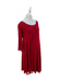 A Red Long Sleeve Dresses from Tiffany Rose in size XL for maternity. (Front View)