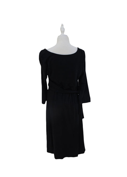 A Black Long Sleeve Dresses from Tiffany Rose in size XL for maternity. (Back View)