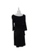 A Black Long Sleeve Dresses from Tiffany Rose in size XL for maternity. (Back View)