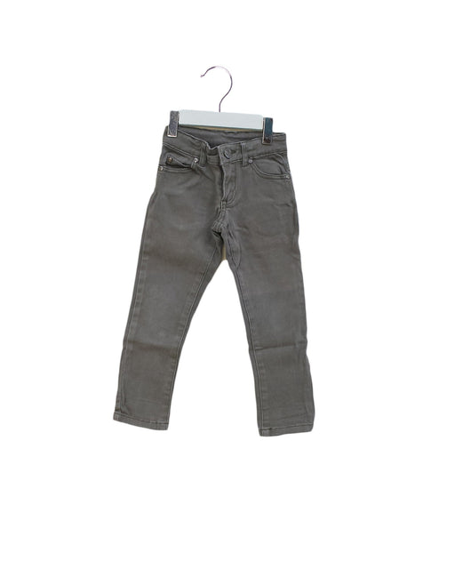 A Grey Casual Pants from CdeC in size 3T for boy. (Front View)