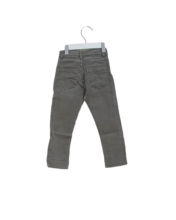 A Grey Casual Pants from CdeC in size 3T for boy. (Back View)