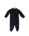 A Navy Onesies from Yellowsub in size 6-12M for neutral. (Back View)