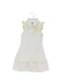 A White Sleeveless Dresses from Nicholas & Bears in size 3T for girl. (Front View)