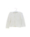 A White Cardigans from Jacadi in size 6-12M for girl. (Front View)