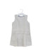 A Grey Sleeveless Dresses from Jacadi in size 3T for girl. (Front View)