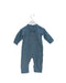 A Teal Long Sleeve Jumpsuits from Marlo in size 3-6M for girl. (Back View)
