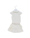 A White Short Sleeve Dresses from Nicholas & Bears in size 2T for girl. (Back View)