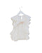 A White Short Sleeve Tops from Velveteen in size 4T for girl. (Back View)