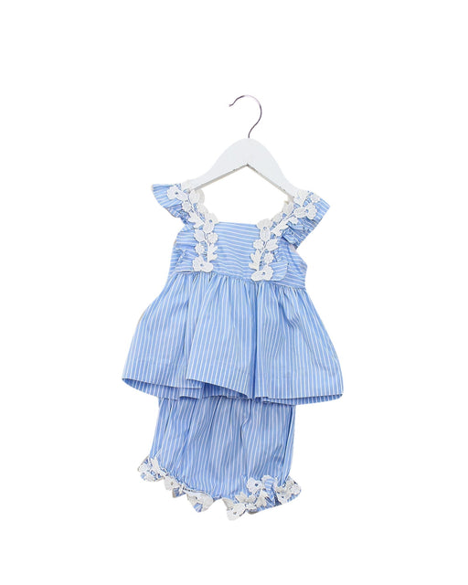 A Blue Dress Sets from Nicholas & Bears in size 3-6M for girl. (Front View)