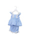A Blue Dress Sets from Nicholas & Bears in size 3-6M for girl. (Front View)