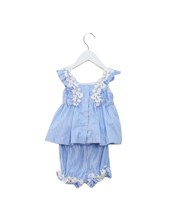A Blue Dress Sets from Nicholas & Bears in size 3-6M for girl. (Back View)