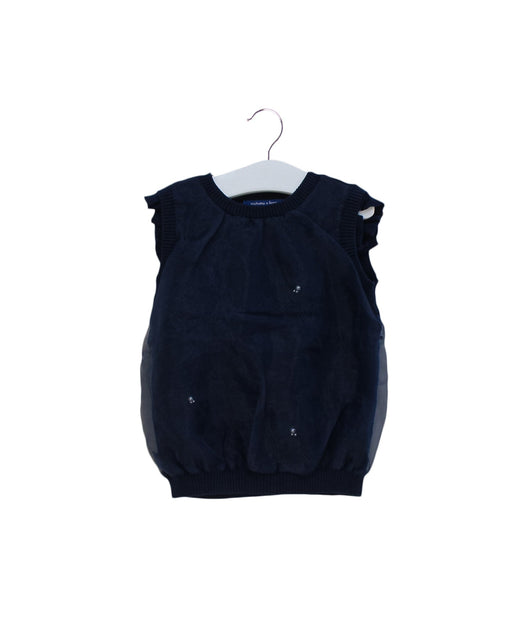 A Navy Sweater Vests from Nicholas & Bears in size 4T for boy. (Front View)