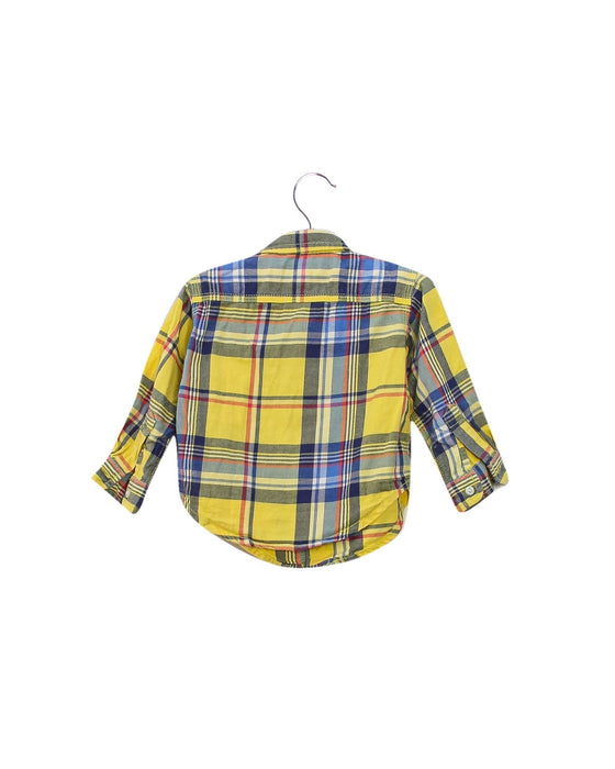 A Yellow Shirts from Polo Ralph Lauren in size 6-12M for boy. (Back View)