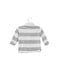 A Grey Long Sleeve Tops from Bout'Chou in size 3-6M for boy. (Back View)