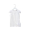 A White Sleeveless Tops from Armani in size 3T for girl. (Front View)
