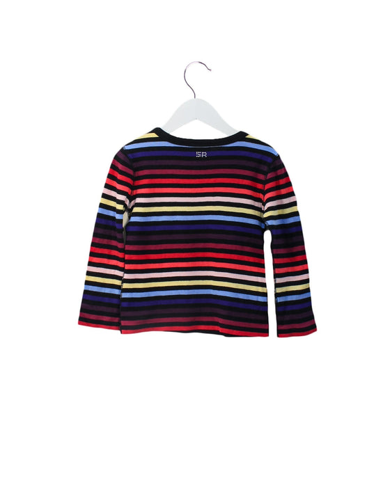 A Multicolour Long Sleeve Tops from Rykiel Enfant in size 4T for girl. (Back View)