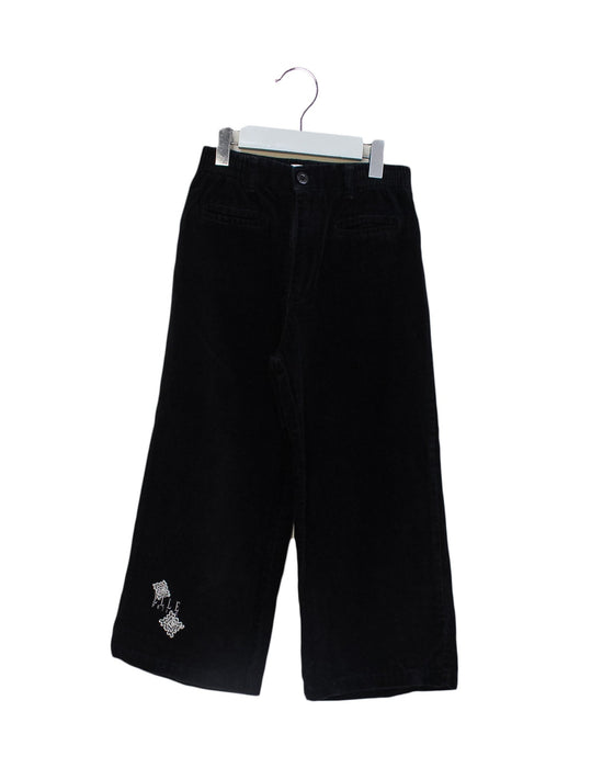 A Black Casual Pants from ELLE in size 5T for girl. (Front View)