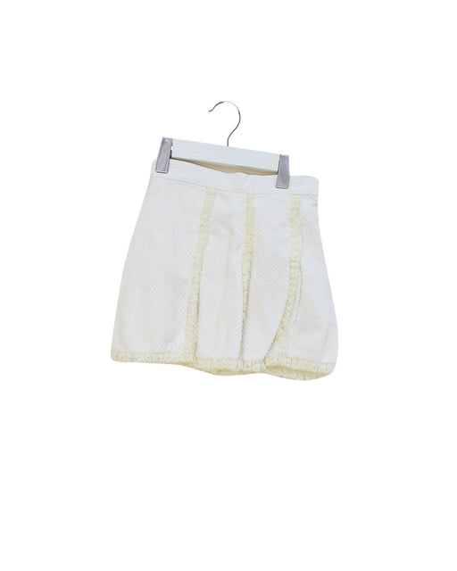 A White Mid Skirts from Nicholas & Bears in size 4T for girl. (Front View)
