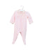 A Pink Long Sleeve Jumpsuits from Chicco in size 3-6M for girl. (Front View)