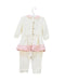 A White Long Sleeve Jumpsuits from Nicholas & Bears in size 6-12M for girl. (Back View)