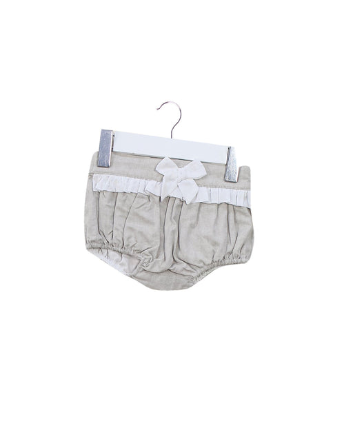 A Beige Bloomers from Purete du... Bebe in size 6-12M for girl. (Front View)