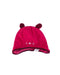 A Pink Winter Hats from Catimini in size 6-12M for girl. (Front View)