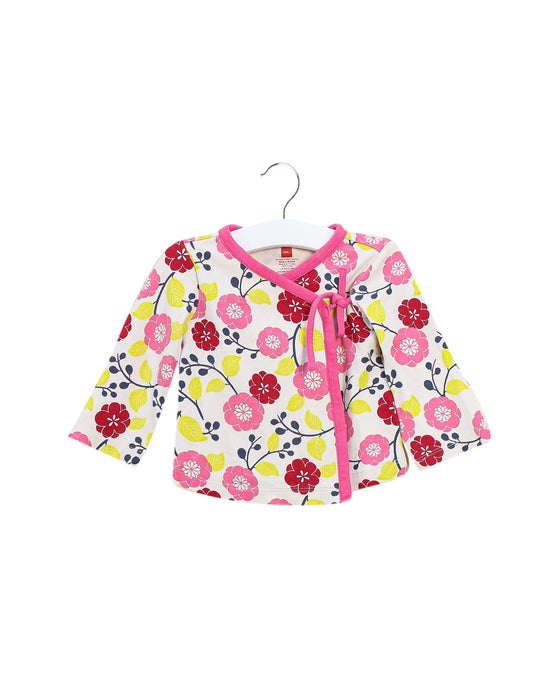 A Ivory Cardigans from Tea in size 6-12M for girl. (Front View)