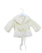 A White Puffer/Quilted Jackets from Nicholas & Bears in size 2T for girl. (Front View)