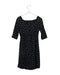 A Black Short Sleeve Dresses from Seraphine in size XS for maternity. (Back View)