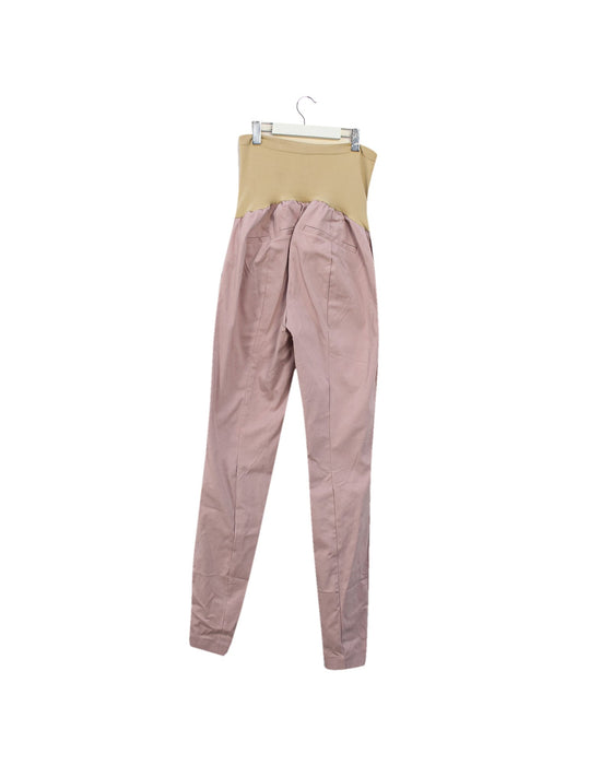 A Pink Casual Pants from Motherhood Maternity in size S for maternity. (Back View)