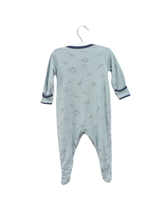 A Green Long Sleeve Jumpsuits from Mamas & Papas in size 6-12M for boy. (Back View)