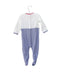 A White Long Sleeve Jumpsuits from Mayoral in size 6-12M for boy. (Back View)