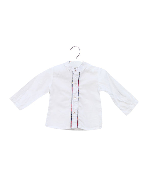 A White Shirts from Miranda in size 6-12M for boy. (Front View)
