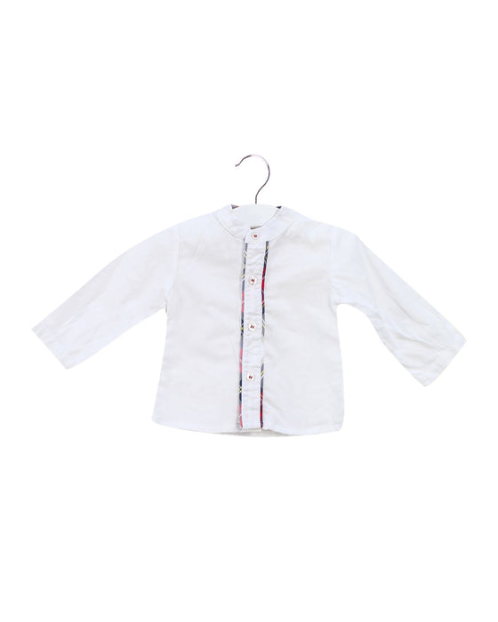 A White Shirts from Miranda in size 6-12M for boy. (Front View)