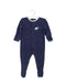A Navy Long Sleeve Jumpsuits from Mamas & Papas in size 6-12M for boy. (Front View)